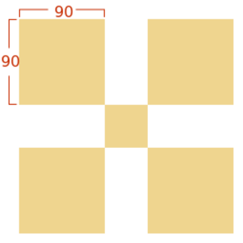 Frame for border-image - diamond pattern